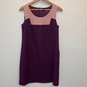 UNITED COLORS OF BENETTON women’s dress structured sleeveless lined zipper small